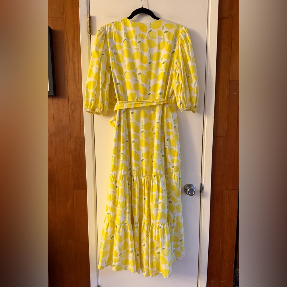 Anthropologie Hutch V-Neck Tiered Wrap
Midi Dress - Picture 5 of 6